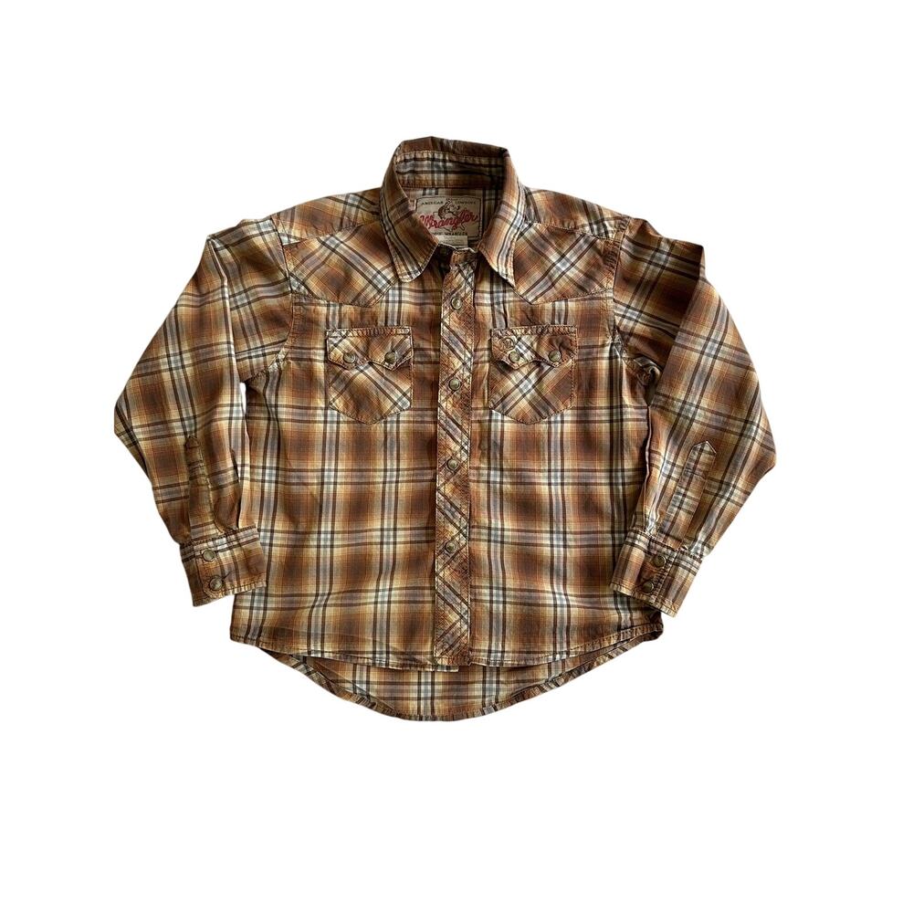Vintage Kid's Wrangler Western Pearl Snap